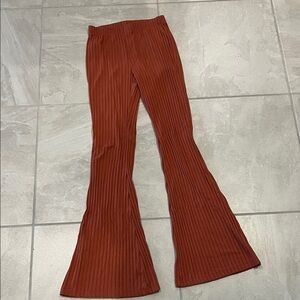 Forever 21 Terracotta Ribbed Pants